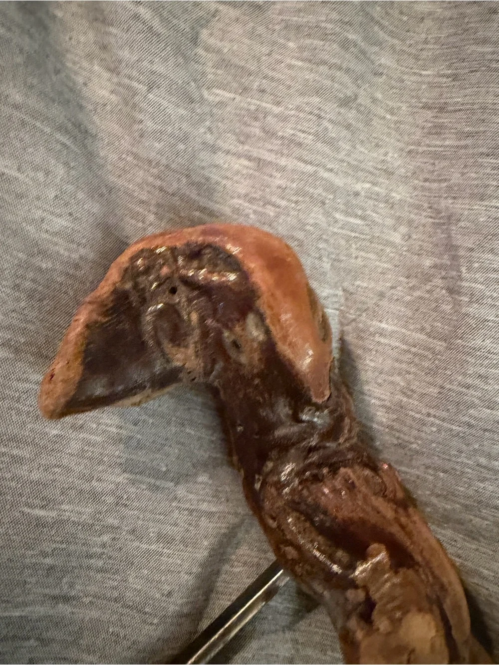 BIRD SHAPED Vintage Old Vine Grapevine Burl Wood Wine Bottle Opener Cork Screw